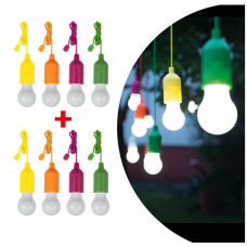 Oferta 4+4 Bonus: Lampi portabile cu LED-uri, fără fir Handy Lux